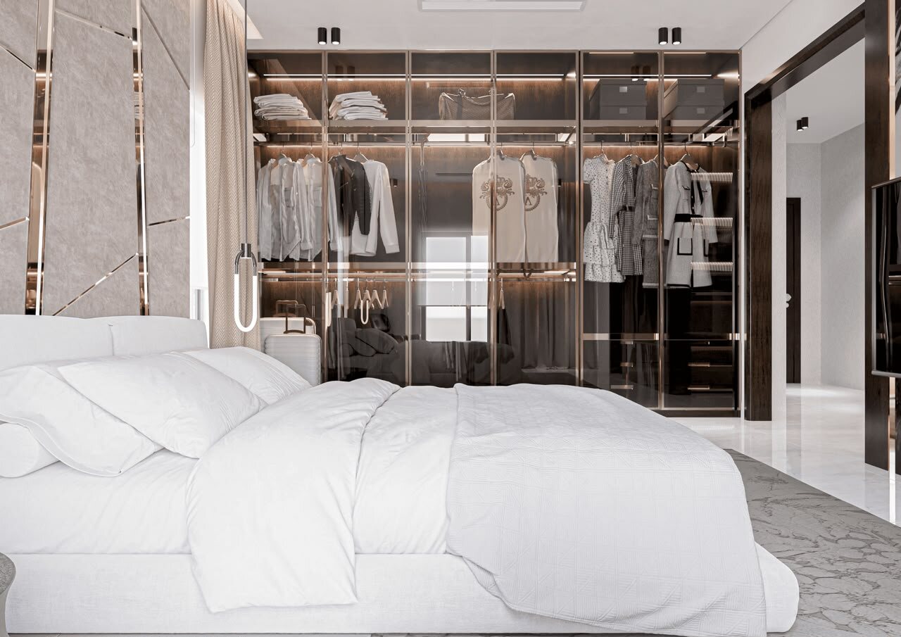 The Maison Terranova interior support and presentation detail